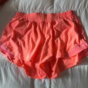 Lululemon hottyhot pink shorts (size 10)